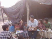 Teaching the Gipsy children for bright future 