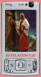 Behold, I stand at the door and I am knocking.